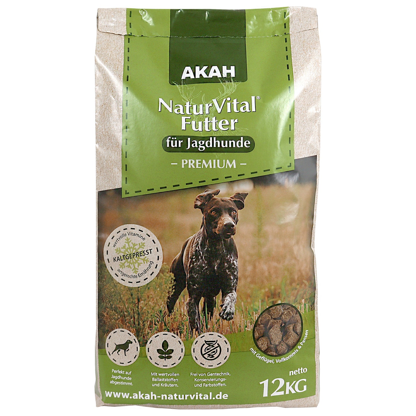 AKAH NaturVital® PREMIUM Hundefutter 12kg