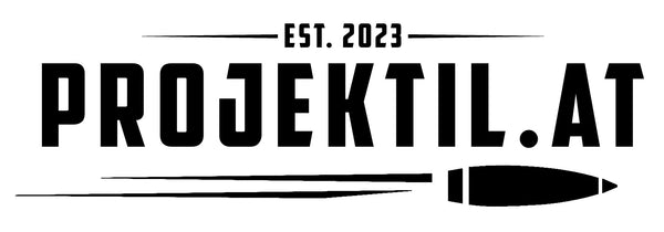 Projektil.at Logo – Ihr Partner für Wiederladekomponenten und Jagdausrüstung in Österreich