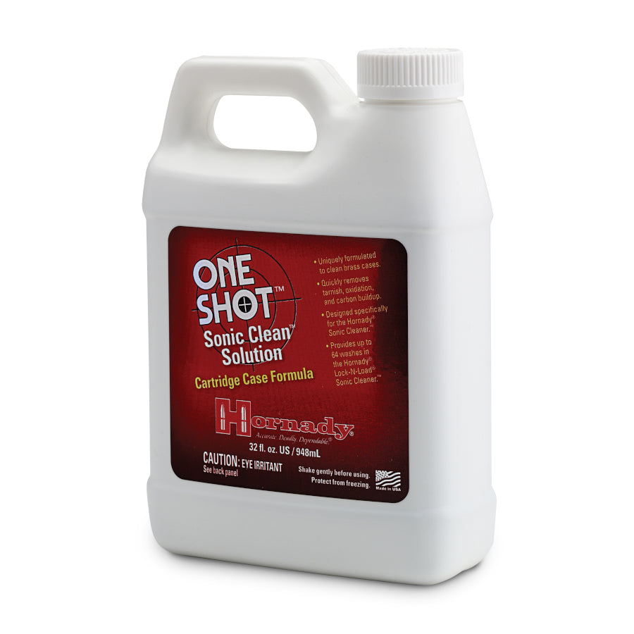 Hornady ONE SHOT® SONIC CLEAN™ CARTRIDGE CASE SOLUTION