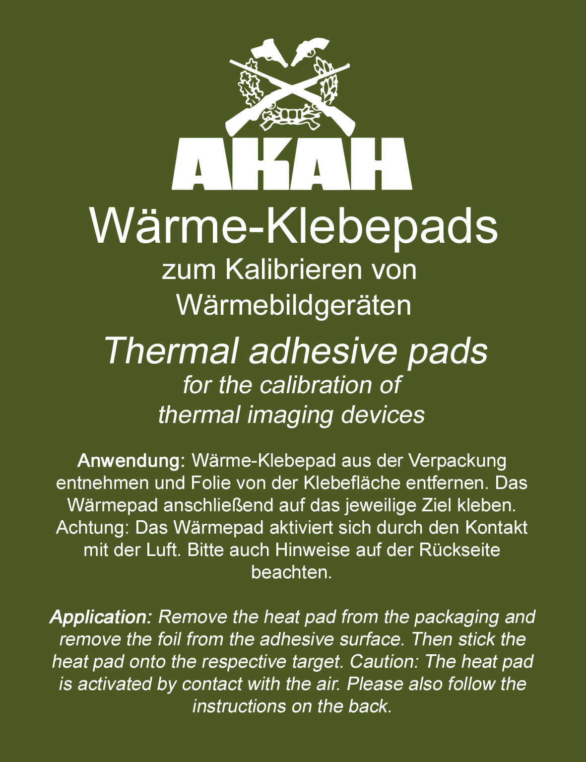 AKAH Wärmebild-Zielpads