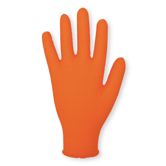 Einweghandschuh Nitril Orange