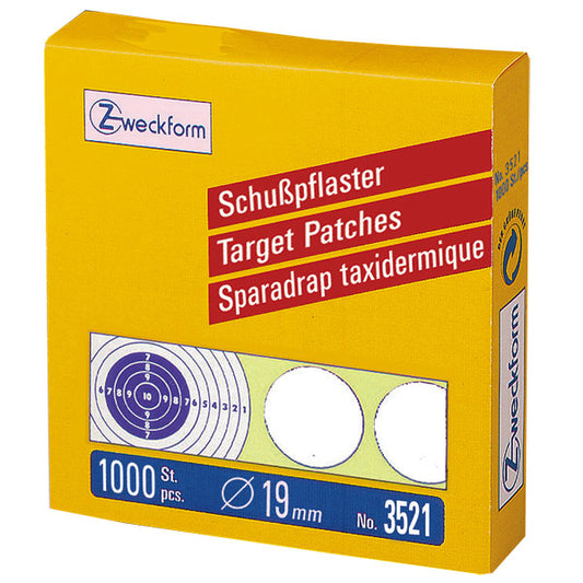 ZWECKFORM Schusspflaster weiß