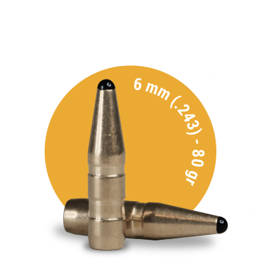 Fox Classic Hunter Bullets 6MM/.243 50 Stk.